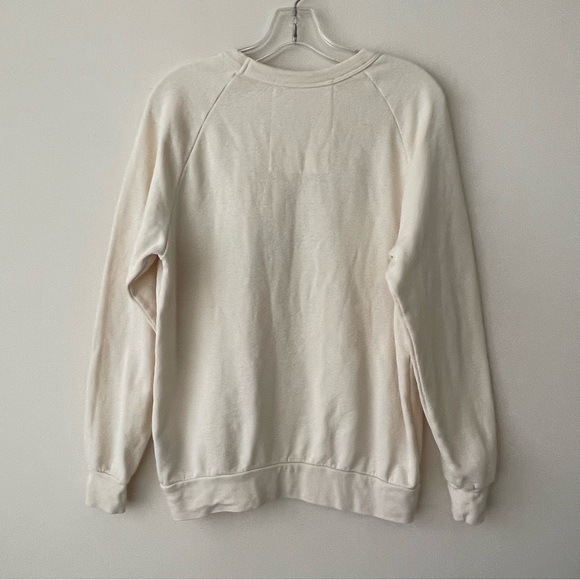 AVIATOR NATION  Logo Crew~Vintage White Size Medium - Picture 3 of 8